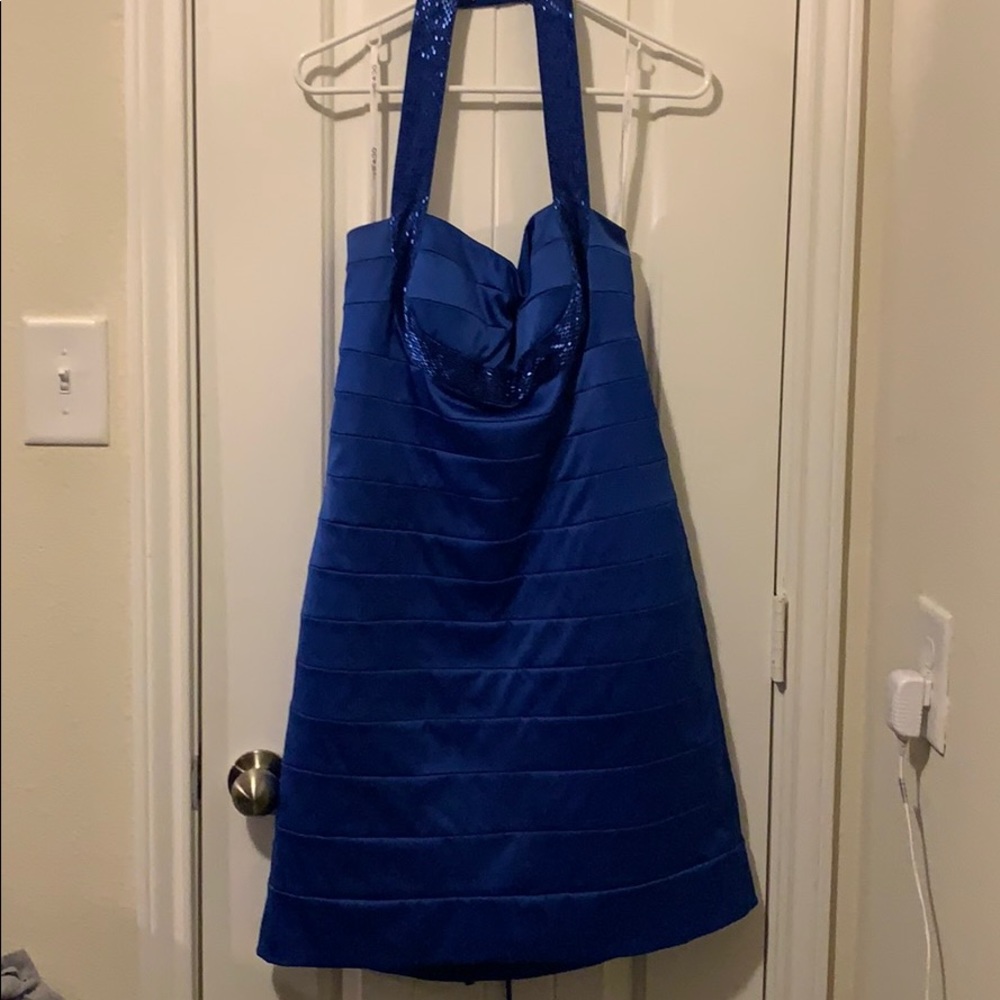 Blue Cocktail Dress